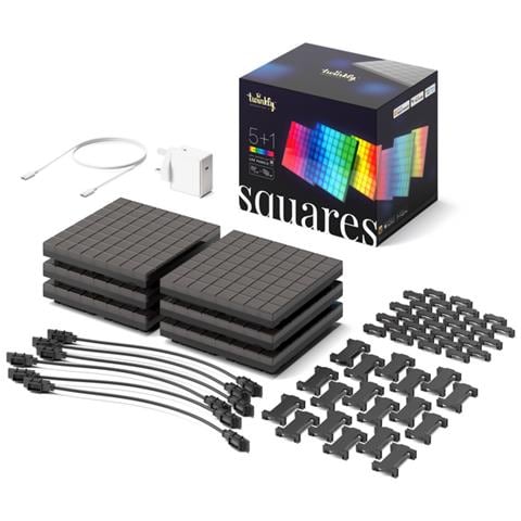 Squares Pannello intelligente Wi-Fi /Bluetooth Nero - Foto 2