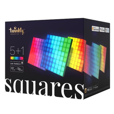 Squares Pannello intelligente Wi-Fi /Bluetooth Nero - Foto 1