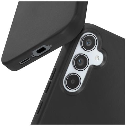 Cover Per Samsung Galaxy A55 Silicone Flessibile Sottile, Nero - Foto 5