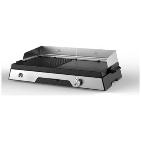 PLANCHA -DUO2200 Grill Da tavolo Elettrico Nero, Acciaio inox 2200 W - Foto 1