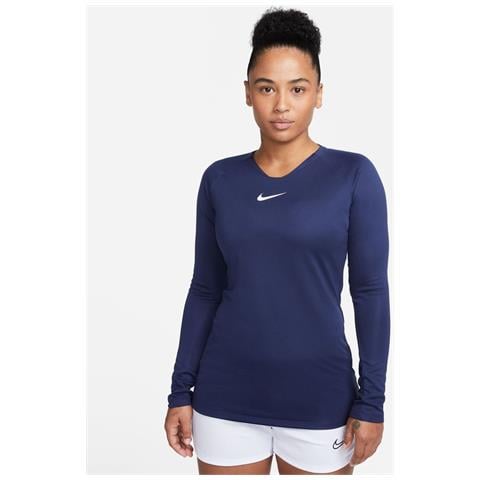 Maglia Dri-Fit Park First Layer Av2610-410 Donna Taglia M Colore Blu - Foto 1
