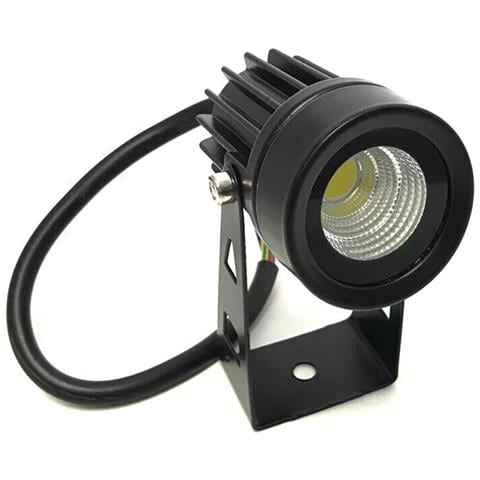 Faretto Led Luce Naturale Cob 3.5 W Proiettore Da Giardino Staffa A Parete - Foto 2