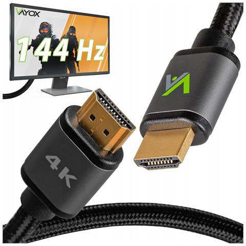 Cavo Hdmi - Hdmi Slim 2.0 4k 5m Va0009-5 - Foto 1