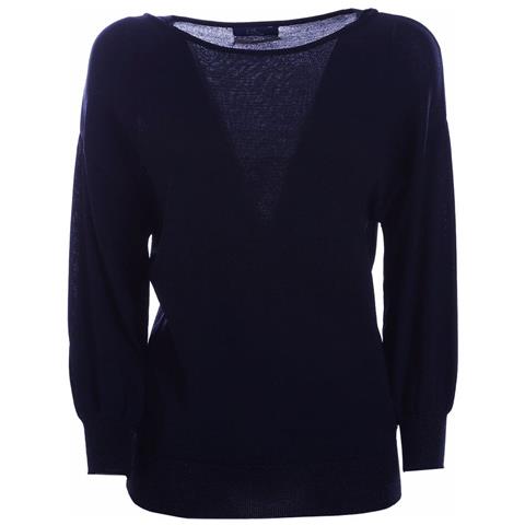 Maglia In Viscosa Blu - M - Foto 1