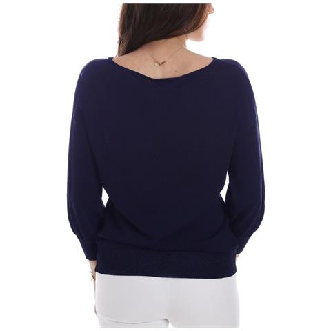 Maglia In Viscosa Blu - M - Foto 2