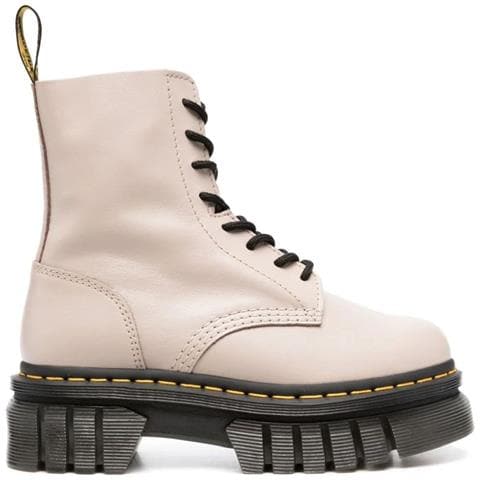 Audrick 8-eye Lux Booties Stivaletti Pelle Scarpe Donna Beige Eu 36, 27149348 - Foto 2