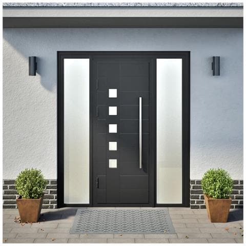 Fioriere da Giardino 2 pz 30x30x30 in Acciaio Corten - Foto 9