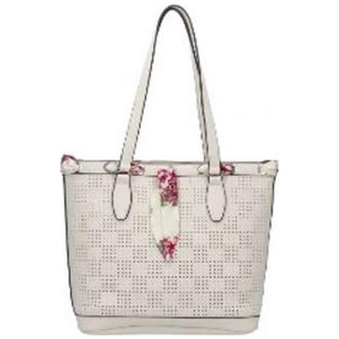 Jasmin Tote Bag Borse Tote Sintetico E Tessile Borse Donna Bianco Eu One Size, 16-21810-81 - Foto 1