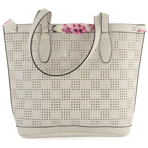 Jasmin Tote Bag Borse Tote Sintetico E Tessile Borse Donna Bianco Eu One Size, 16-21810-81 - Foto 2