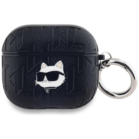 Custodia Per Airpods 3 Waffle Doll, Nero - Foto 1