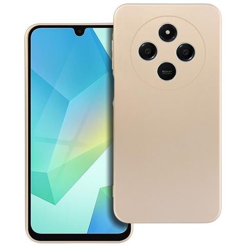 Custodia Tpu Silicone Cover Case Per Xiaomi Redmi 14c 4g 5g Gold - Foto 1