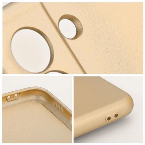 Custodia Tpu Silicone Cover Case Per Xiaomi Redmi 14c 4g 5g Gold - Foto 5