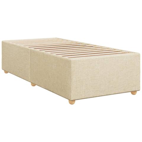 Giroletto Senza Materasso Crema 100x200 Cm In Tessuto - Foto 3