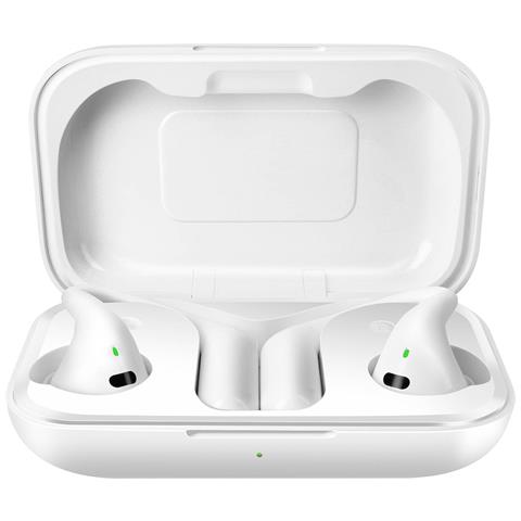 Auricolari Bluetooth Con Gancio E Controllo Tattile, Bianco - Foto 2