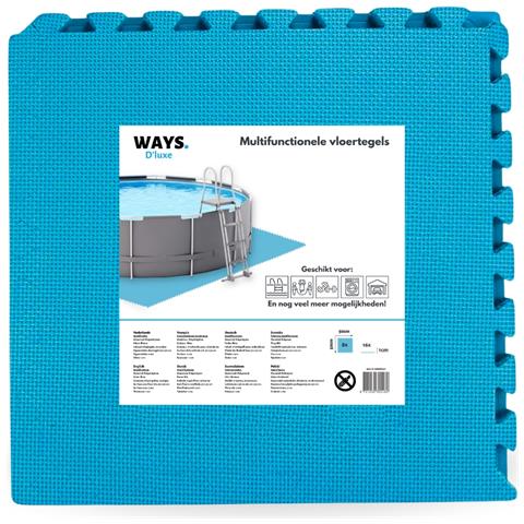 Piscina Fuori Terra - In Giro - 244x61 Cm - Blu - Include Accessori Coordinati Cb12 - Foto 7