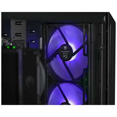 5901443414674 PC AMD Ryzen™ 7 7700 32 GB DDR5-SDRAM 2 TB SSD AMD Radeon RX 7900 GRE Midi Tower Nero - Foto 2