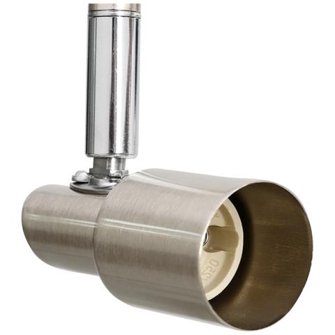 Faretto da soffitto 1 via regolabile Nichel spazzolato GU10 - Foto 9