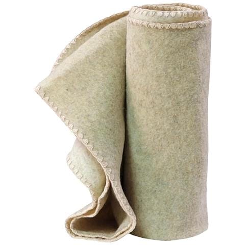 Plaid Per Cani E Gatti - 100% Lana - Coperta Morbida E Lavabile 150x100 Cm - Elegante E Resistente - Made In Italy (crema) - Foto 1