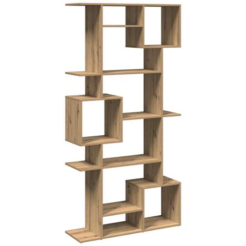 Libreria Rovere Artigianale 92x29x188 cm in Legno Multistrato - Foto 1