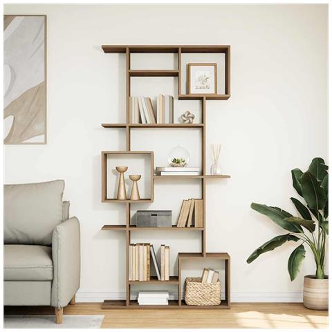 Libreria Rovere Artigianale 92x29x188 cm in Legno Multistrato - Foto 2