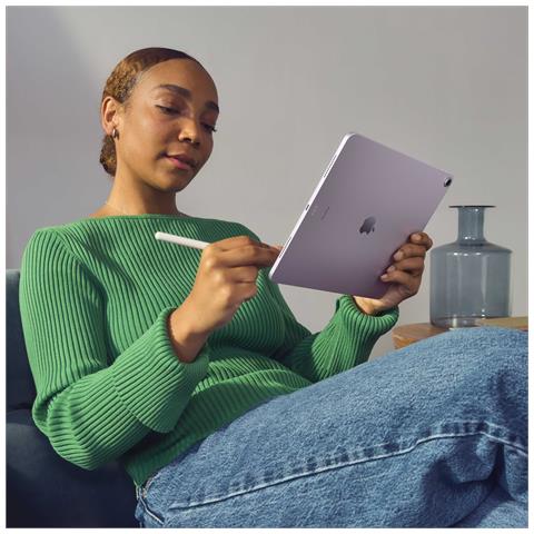 iPad Air 5G M TD-LTE & FDD-LTE 1 TB 27,9 cm (11") 8 GB Wi-Fi 6E (802.11ax) iPadOS 17 Grigio - Foto 4