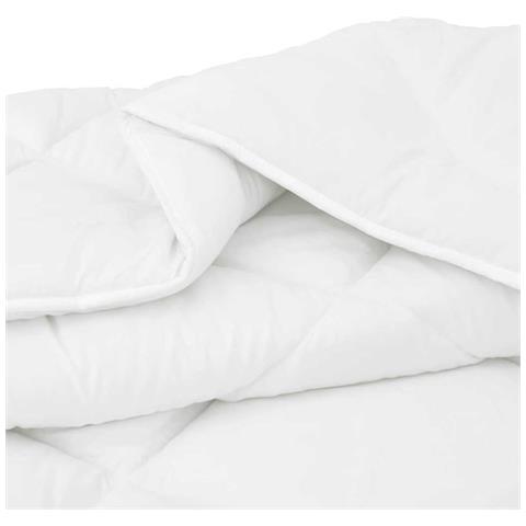 Piumone Altro con cuscino 3 pcs Bianco 260 x 220 cm Microfibra - Foto 8