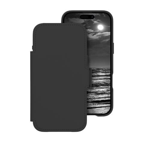 Lynge MS ICON custodia per cellulare Custodia a libro Nero - Foto 1
