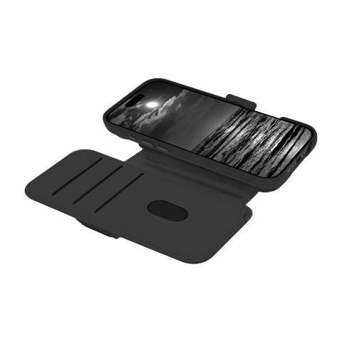 Lynge MS ICON custodia per cellulare Custodia a libro Nero - Foto 6