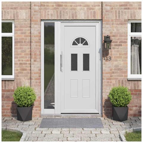 Fioriera 2 pcs Nero 30 x 30 x 30 cm Acciaio - Foto 2