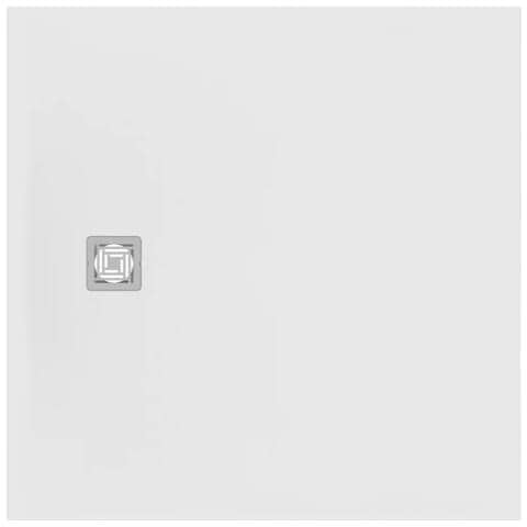 Piatto Doccia Effetto Pietra   Ultra Flat S+ Quadrato - 80x80 Bianco Da Ordinare - Foto 1