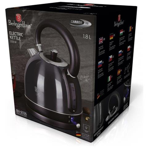 BH-9336 Elegante bollitore elettrico 1,8 l Carbon Pro Edition - Foto 4