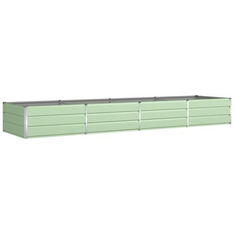 Fioriera Verde Pastello 195 x 100 x 45 cm Acciaio zincato - Foto 1