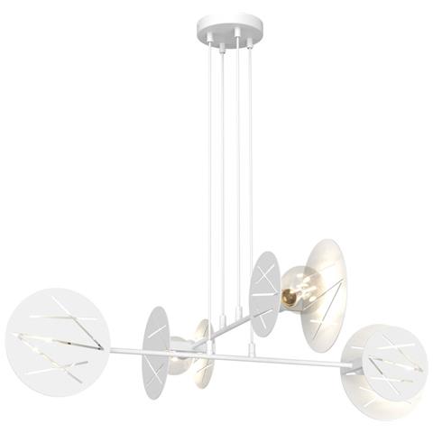 Lampada A Sospensione Xotic In Acciaio Bianco Opaco - Foto 1