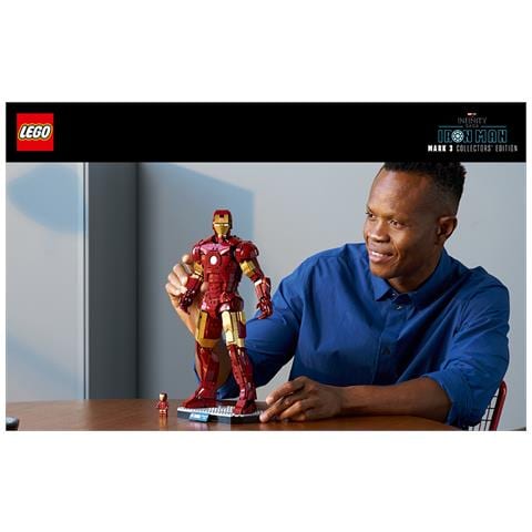 Marvel | 76344 Iron Man Mark 3 Edizione del Collezionista, Action Figure Avengers da Esposizione e Collezione per Adulti - Foto 36