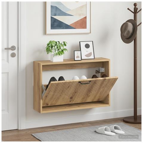 Mobiletto per Scarpe da Muro HOORN 71 x 17 x 43 cm - Foto 2
