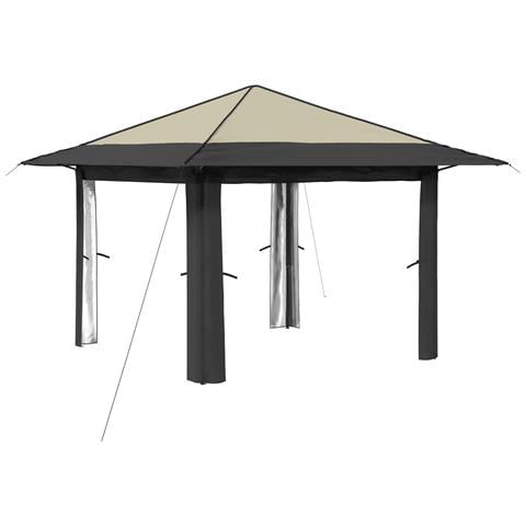 Gazebo senza Parete Crema e Antracite - Foto 1