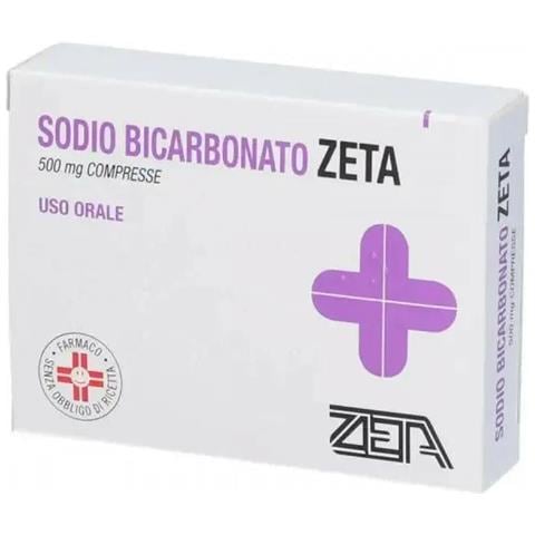 Sodio Bicarbonato Alimento 500 mg 30 Compresse - Foto 1