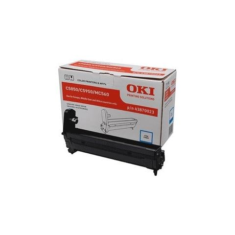 TONER COMPATIBILE - 43870023 Tamburo di Stampa Ciano per C5850 / C5950 / MC560 - Foto 2