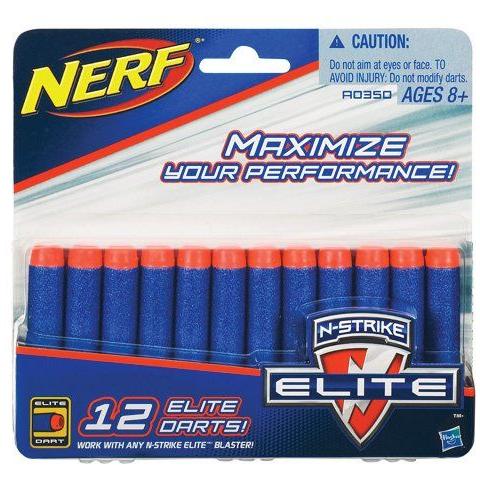 Nerf Elite Ricariche da 12 Pezzi  - Foto 1