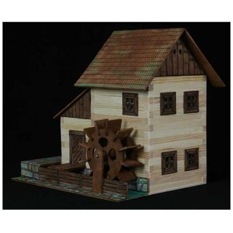 Costruzioni Legno Casa con Mulino 196pz 3016 - Foto 1