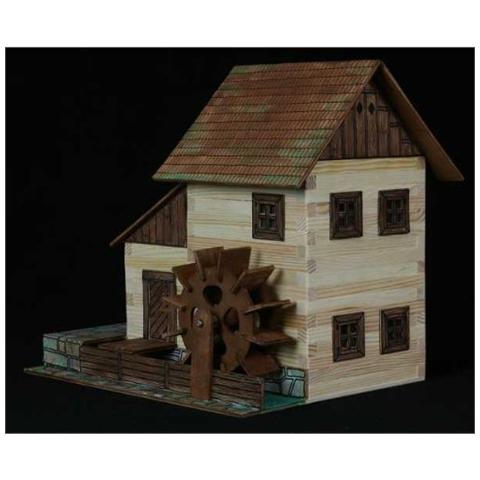 Costruzioni Legno Casa con Mulino 196pz 3016 - Foto 2