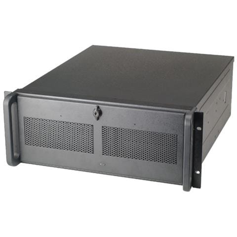 CASE 19" UNC-410S-B 4U 360W, 48,26 cm, 50,5 cm, 17,7 cm, 360W ATX HPC-360-202-DF, 2 x 90mm, External - 3x 5 1/4" 1x 3, 5" Internal - 2x 3, 5" - Foto 1