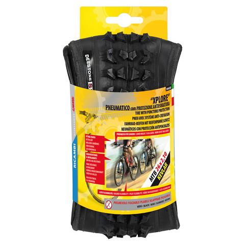 Pneumat. mtb 26x2,10 In Kevlar Pieghevole, Nero - Foto 2