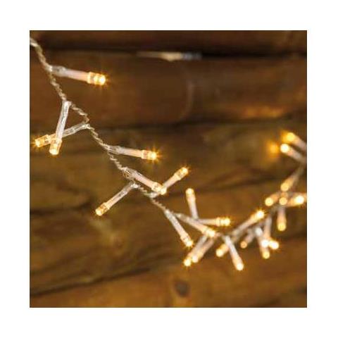 Catena 48 Led Bianco Caldo Con Controller E Timer - Foto 1