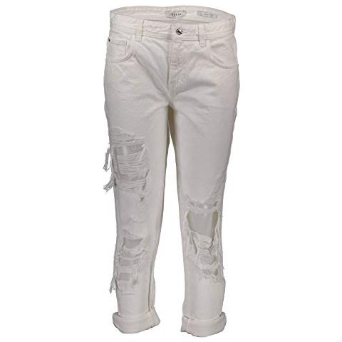 Jeans Denim Donna Bianco Xs - Foto 1