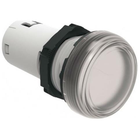 Indicatore Luminoso Monoblocco A Led Trasparente Led 24v Lpmlb7 - Foto 1