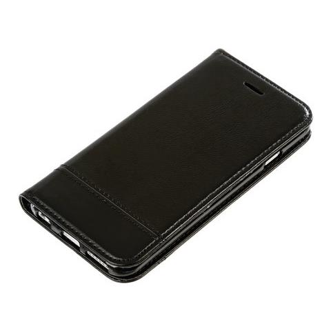 Wallet Folio Case, Cover A Libro - Apple Iphone 6 / 6s - Nero - Foto 1