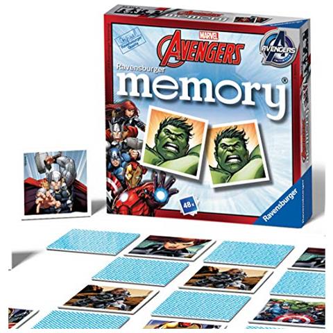Ravensburger - Memory, Gioco Da Tavolo - Tema: Avengers - Foto 1