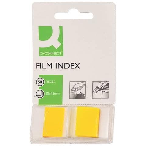 Segnapagina 25x43 Mm Giallo Blocchetto Da 50 - Kf03634 - Foto 1