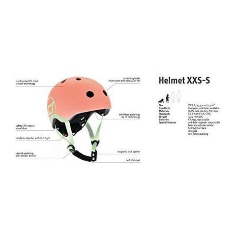 Scoot Ride Unisexadult Kinder Fahrradhelm Casco Della Bicicletta Kiwi 45 Bis 51 Centimetri - Foto 2